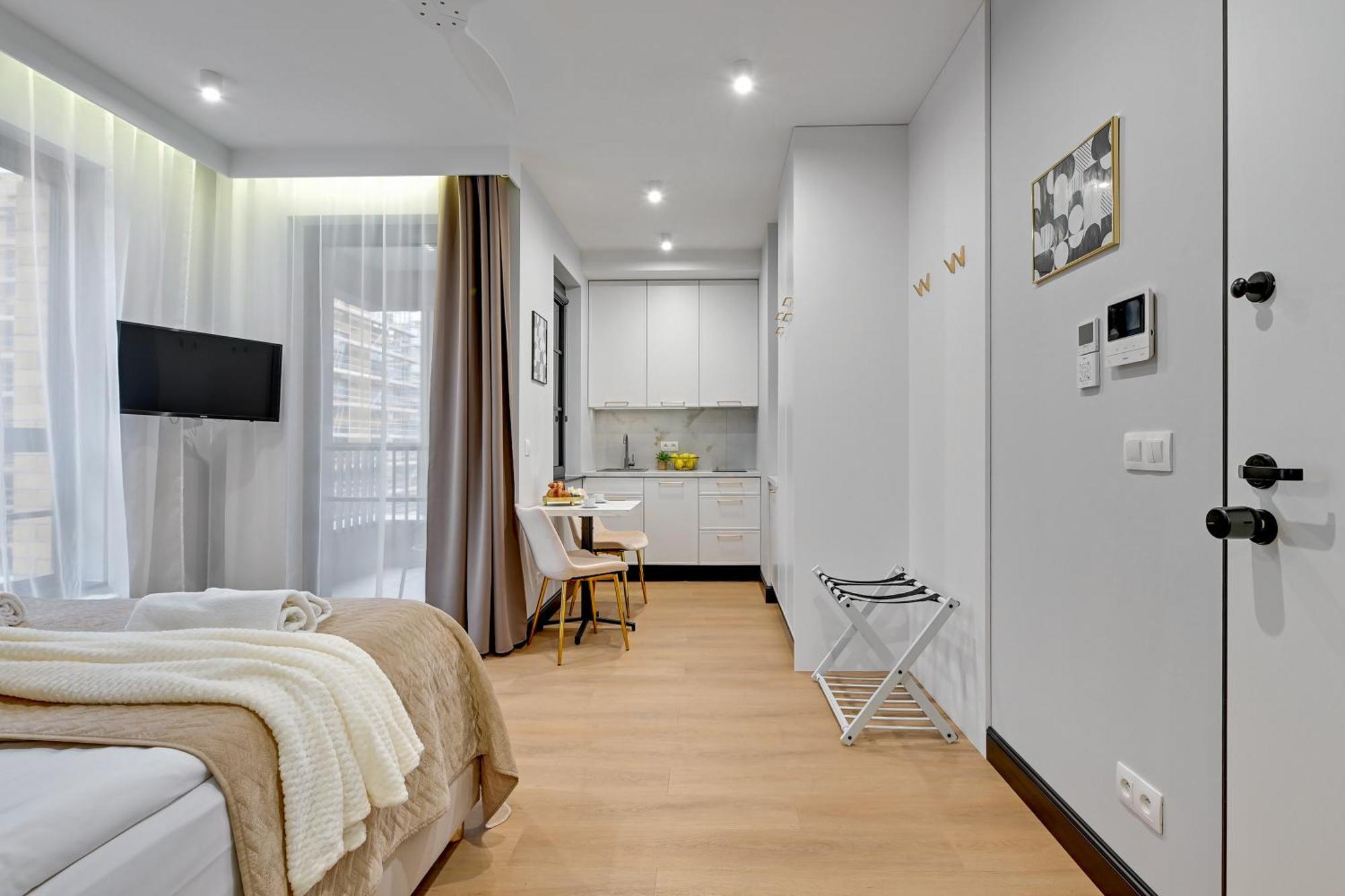 Doki Living & Foodhall By Downtown Apartments กดัญสก์ ห้อง รูปภาพ